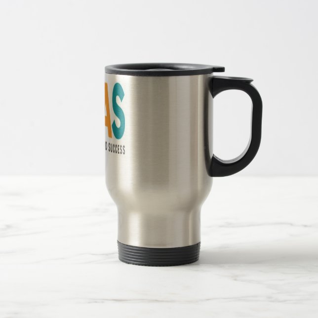 Stainless Steel Travel Mug (Right)