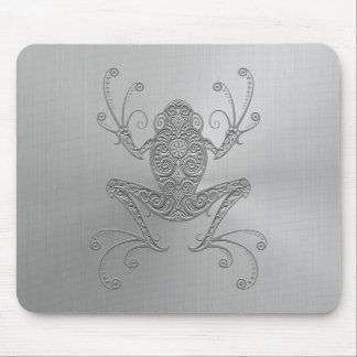 Stainless Steel Tree Frog Mouse Pad