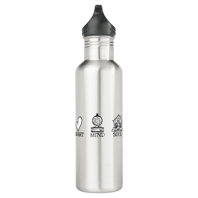 Stainless Steel Water Bottle (Right)