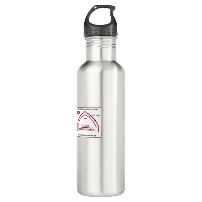 Stainless Steel Water Bottle (Front)