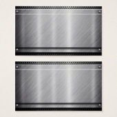 Stainless Steel with Mesh "blank" (Front & Back)