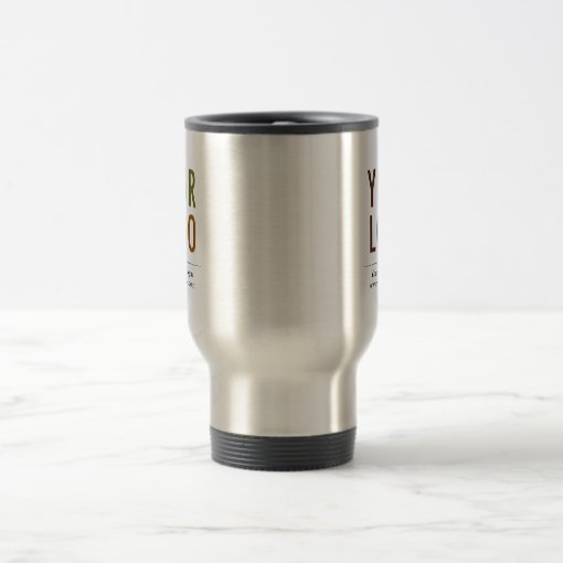 Stainless Travel Mug with Company Logo No Minimum Zazzle