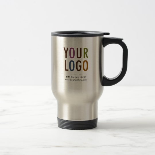 Stainless Travel Mug With Company Logo No Minimum