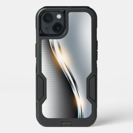 Stainless Wave Design Iphone 13 Case