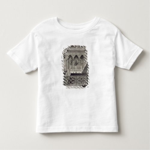 Staircase at Strawberry Hill engraved by J Newto Toddler T_shirt