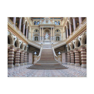 Staircase In Justizpalast, Vienna Austria Postcard