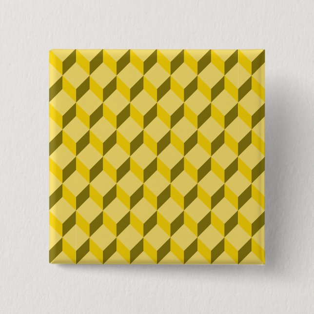 staircase pattern pinback button (Front)