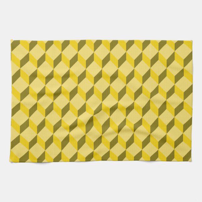 staircase pattern towel (Horizontal)