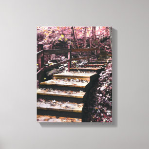 stairs dreamscape canvas print