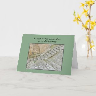 STAIRS EVERY WIHICH WAY CARD