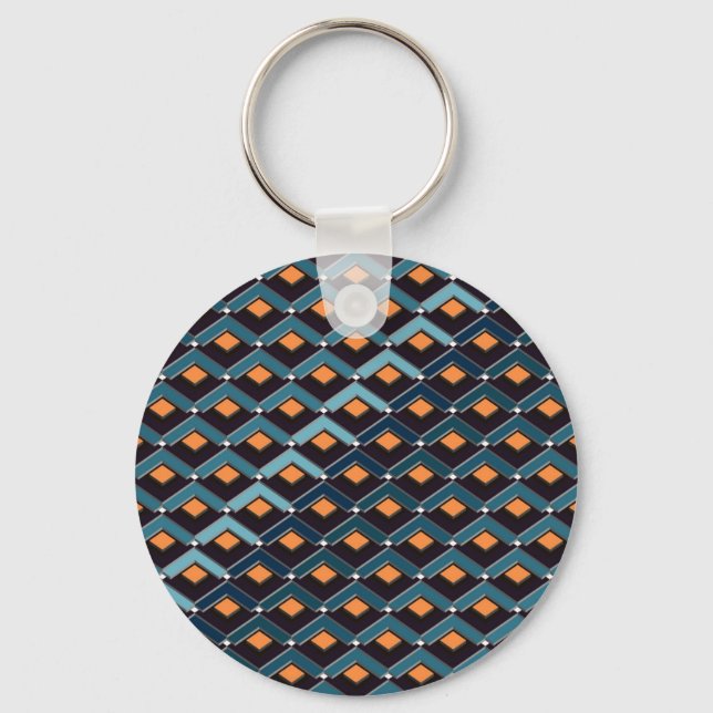 Stairs in Stairs pattern Altona Keychain (Front)