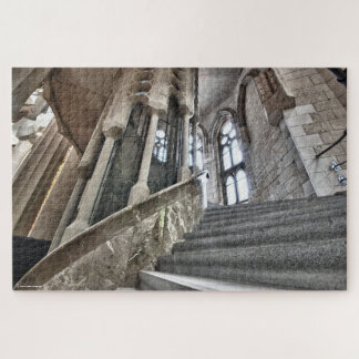 Stairs & Staircase, Sagrada Familia - Spain Jigsaw Puzzle