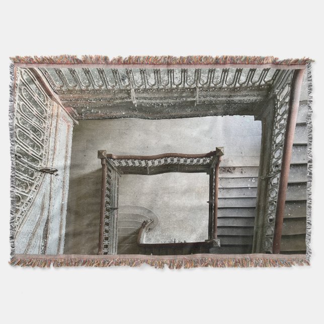 Stairs Throw Blanket (Front)