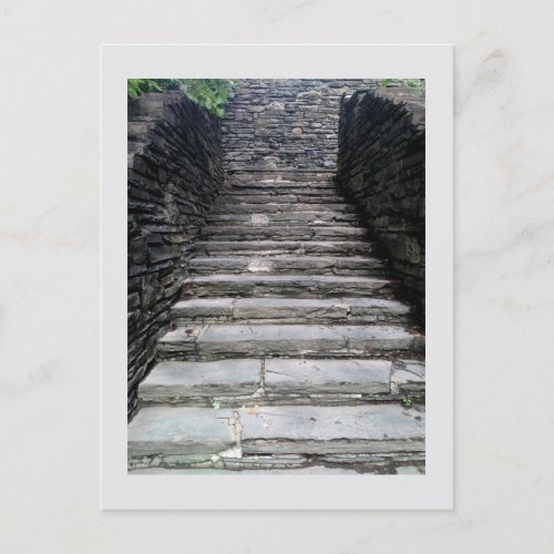 Stairway at Taughannock Falls Postcard