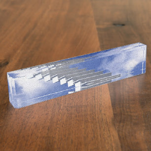stairway name plate