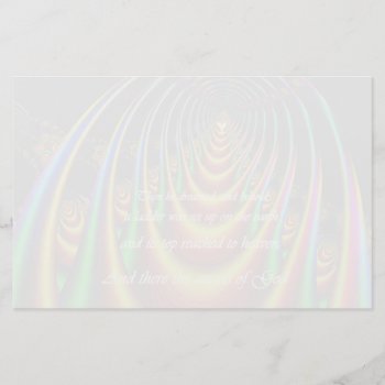 Stairway To Heaven Custom Scripture Stationary Stationery by charlynsun at Zazzle