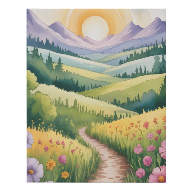 Stairway to Heaven Faux Canvas Print (Front)