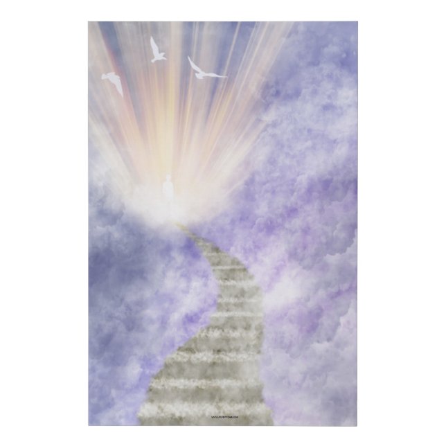 Stairway to Heaven Faux Canvas Print (Front)