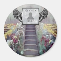 Stairway to Heaven Photo Memorial Magnet