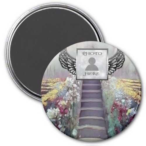 Stairway to Heaven Photo Memorial Magnet