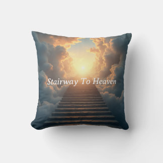 Stairway to Heaven Throw Pillow