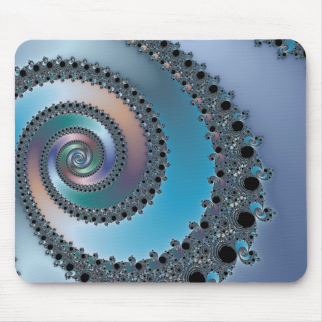 Stairwell - Fractal Mouse Pad (Front)