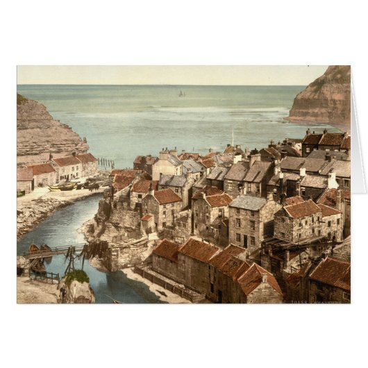 Staithes, Yorkshire, England Cards (Front Horizontal)
