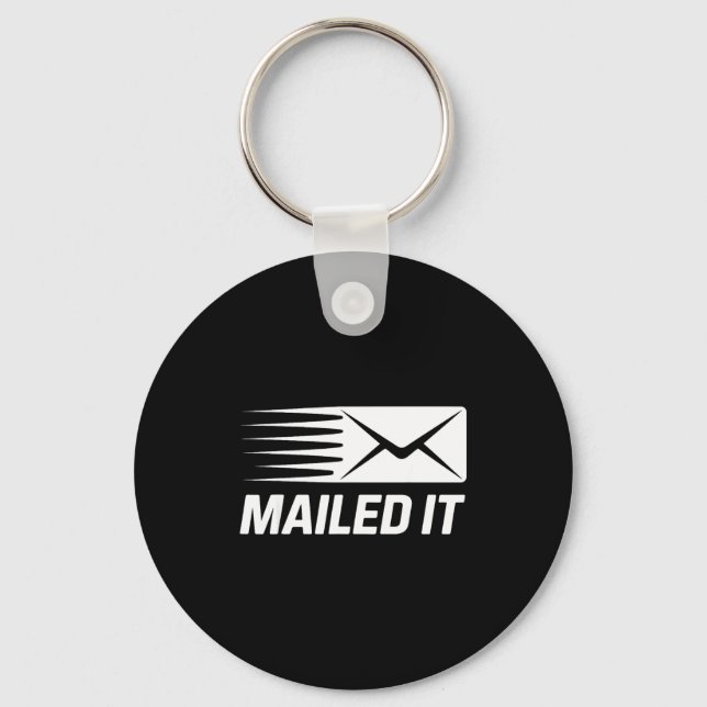 Stal Worker Art For Men Women Stman St Office Mail Keychain (Front)