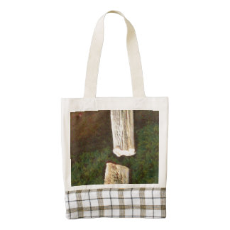 Stalacites and Stalagmites in a cave Zazzle HEART Tote Bag