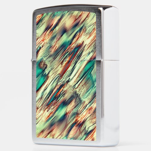 Stalacmite or rock with flashy colored zippo light zippo lighter