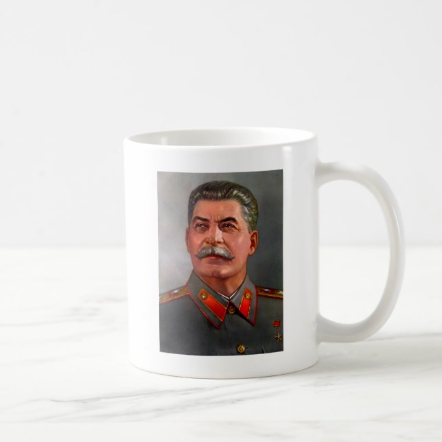 Stalin Communism Communist USSR CCCP Coffee Mug (Right)
