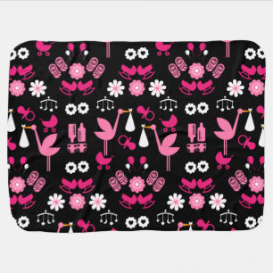 Stalk Delivery Twin Baby Room Blanket