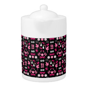 Stalk Delivery Twin Baby Room Teapot