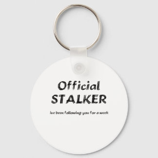 stalker black keychain