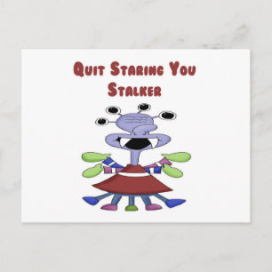 Stalker Monster Postcard