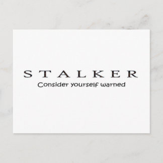 STALKER POSTCARD