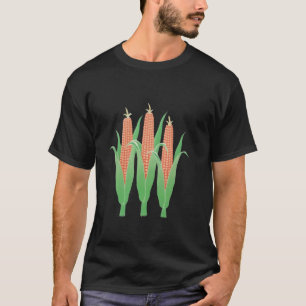Stalks of Corn Vintage Inspired Pastel Vibe Handma T-Shirt