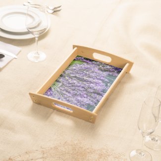 Stalks of Lavender Serving Tray