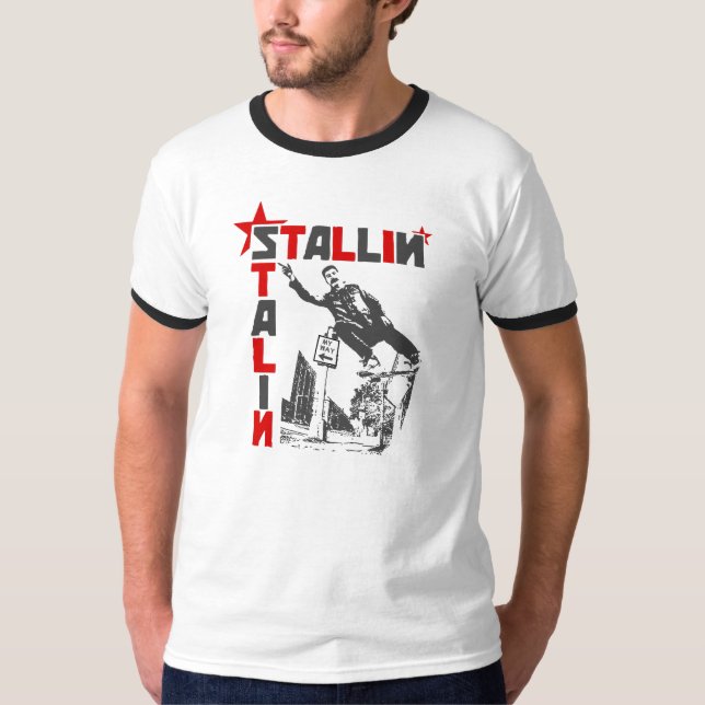 Stallin Stalin Retro Tshirt (Front)