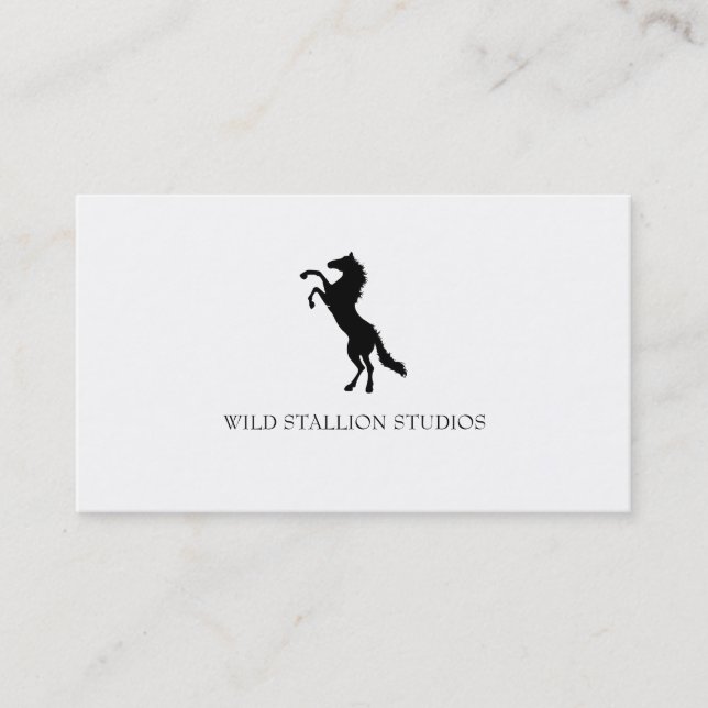 Stallion Business Card (Front)