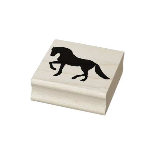 stallion horse art stamp