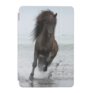 Stallion Running On Beach North Atlantic iPad Mini Cover