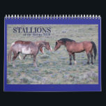 "Stallions" MustangWild 2026 Calendar<br><div class="desc">Oregon's South Steens mustang stallions 12-month 2026 Calendar.</div>