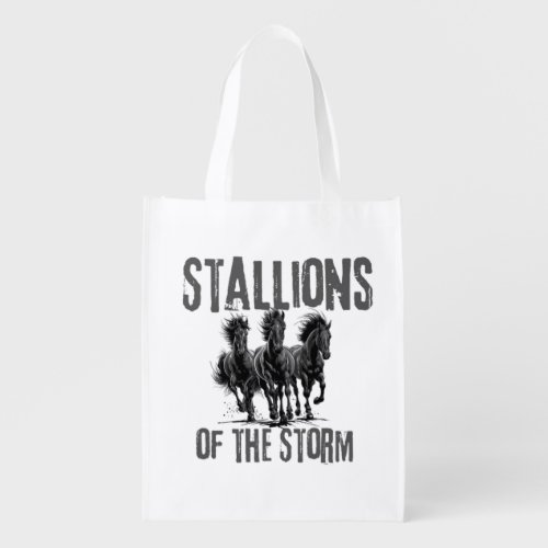 Stallions of the Storm Grocery Bag