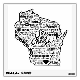 Stallis Wisconsin Wall Decal