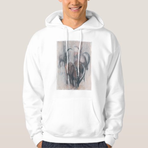 Stambecchi in Estate Hoodie