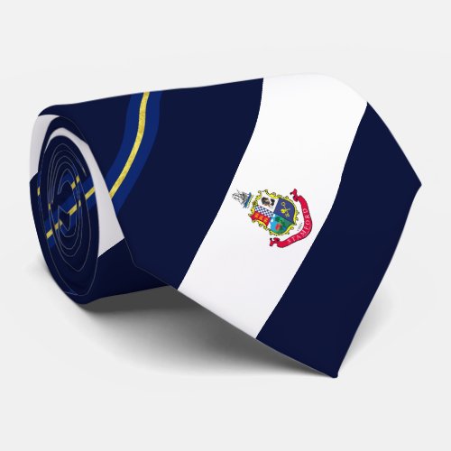 Stamford Connecticut city flag Neck Tie