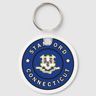 Stamford Connecticut Keychain