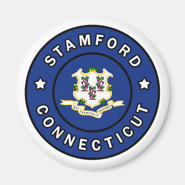 Stamford Connecticut Magnet (Front)