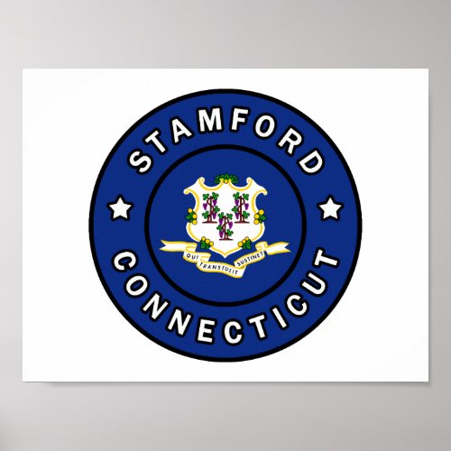 Stamford Connecticut Poster